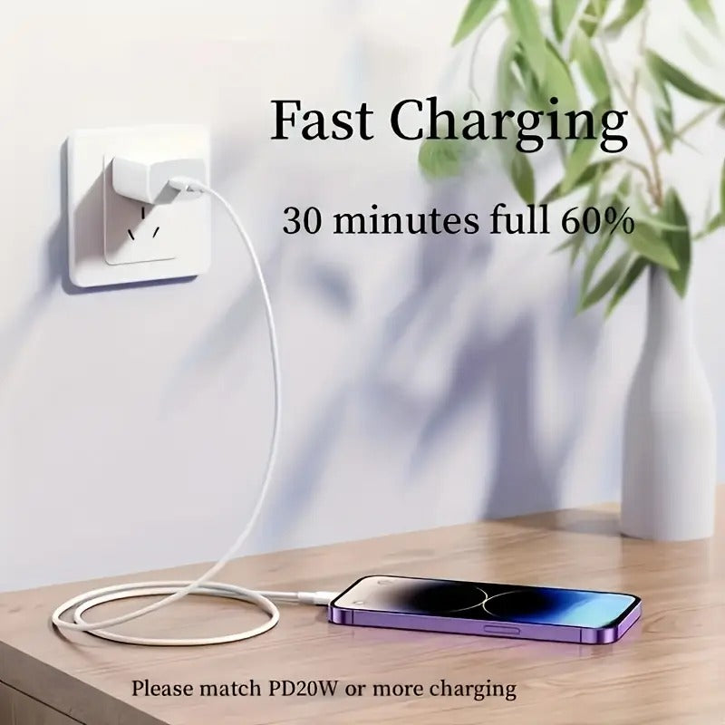 Cargador USB-C a Lightning